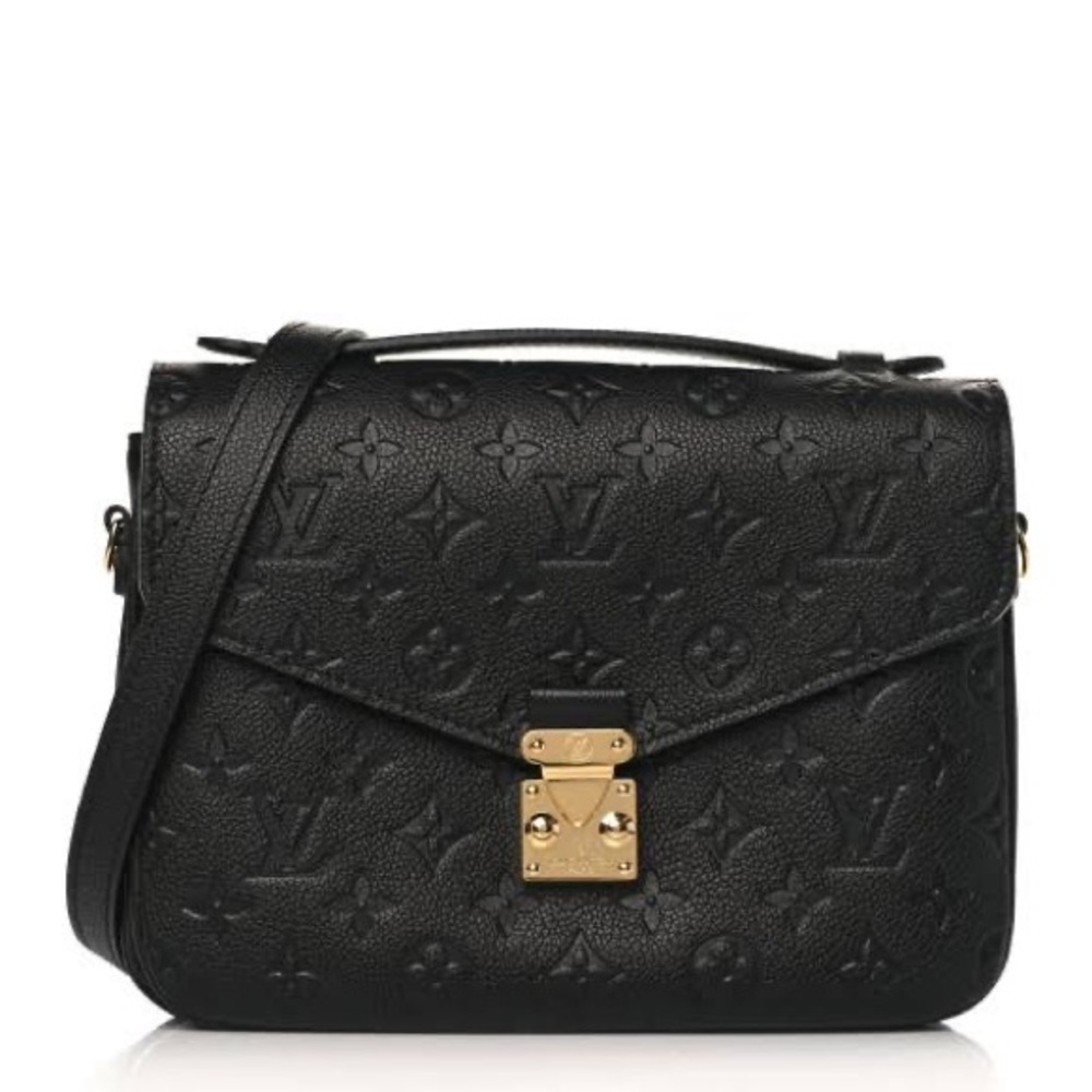 💜💜Louis Vuitton Pochette Métis in Empreinte Leather